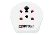 Kable - rózne - SKross Country Adapter - India / Israel / Denmark to Europe - 1.500217-E