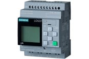 PLC, HMI, IOT i komputery przemyslowe - Siemens Logo! 24ce.logic module display pu/i/o: 24v/24v/24v transistor 8di (4ai)/4do - 6ED1052-1CC08-0BA0