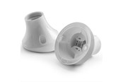 Lampy - Teknisk Belysnings Industri E27 spot light with inclined white base - 330B0007