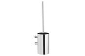 Akcesoria lazienkowe - Pressalit Toilet brush for wall mounting, w/bowl, polished stainless steel - Q10850