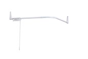 Akcesoria lazienkowe - Van Der P Universal l- and u-shaped rail 12 sizes white - 12250