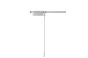 Akcesoria lazienkowe - Van Der P Expander rail erica 2000 70-170 cm white - 10750