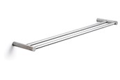 Akcesoria lazienkowe - Pressalit towel rail 120x600 mm double stainless steel - Q30550