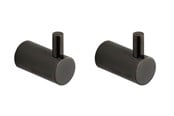 Akcesoria lazienkowe - Pressalit towel hook pin black chrome - Q50150