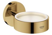 Akcesoria lazienkowe - Grohe Essentials Glass/soap dish holder, cool sunrise - 40369GL1