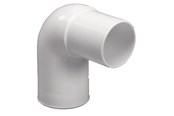 Czesci zamienne i akcesoria montazowe - Purus angle 90° 32 mm white pp/tpe with tip end - 752014-132
