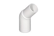 Czesci zamienne i akcesoria montazowe - Purus angle 45° 32 mm white pp/tpe with tip end - 752011-132