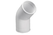 Czesci zamienne i akcesoria montazowe - Purus angle 45° 32 mm white pp/tpe - 752011-032