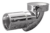 Czesci zamienne i akcesoria montazowe - Purus bottom valve angle with pum chromed - 750475-044