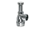 Czesci zamienne i akcesoria montazowe - Purus water trap 32 mm x 114 with telescopic tube chrome - 750411-050