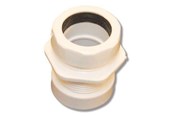 Czesci zamienne i akcesoria montazowe - Megatherm Connector 1 1/4 white - 750363010