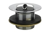 Czesci zamienne i akcesoria montazowe - Viega Bottom valve w/bathtub 1 1/4" x 42 mm brass chrome-plated - 121853