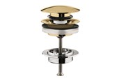 Czesci zamienne i akcesoria montazowe - Grohe push-open waste set cool sunrise - 65807GL0