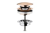 Czesci zamienne i akcesoria montazowe - Grohe push-open waste set warm sunset - 65807DA0