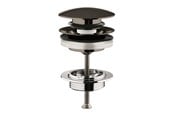 Czesci zamienne i akcesoria montazowe - Grohe push-open waste set brushed hard graphite - 65807AL0