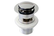 Czesci zamienne i akcesoria montazowe - Unite bottom valve push-open 114 chrome - 747096010