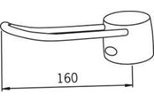 Czesci zamienne i akcesoria montazowe - Oras long lever 159990 - 159990