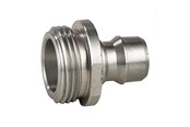 Weze, zlacza, okucia i akcesoria - Nito 3/4" stainless steel nipple with 3/4" male bsp - 64611A3