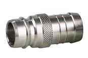 Weze, zlacza, okucia i akcesoria - Nito 3/4" stainless steel nipple with 3/4" hose tail - 64600A3