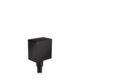 Czesci zamienne i akcesoria montazowe - Hansgrohe wall outlet square matt black - 26455670
