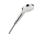 Prysznic i akcesoria do montazu - Hansgrohe crometta vario hand shower white/chrome - 26330400