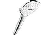 Prysznic i akcesoria do montazu - Hansgrohe raindance select e 120 3jet hand shower chrome/whi - 26520400