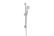 Prysznic i akcesoria do montazu - Hansgrohe crometta vario shower set 0.65 m white/chrome - 26532400