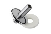 Prysznic i akcesoria do montazu - Roth intake piece straight 1/2" x 1/2" n/n with rosette - 17728211.004