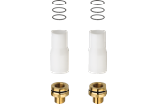 Części zamienne i akcesoria montażowe - Hansgrohe Lækagesikringer 1/2" (2 stk.) - 96362000