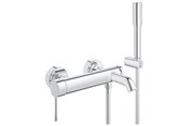 Baterie i armatura - Grohe Essence tub/shower mixer with shower, chrome - 33628001