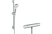Prysznic i akcesoria do montazu - Hansgrohe crometta vario/ecostat 1001 cl combi set 65 cm - 27817400