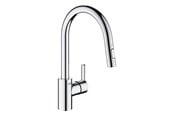 Baterie i armatura - Grohe Feel køkkenarmatur C-tud bruser dual krom - 31486001