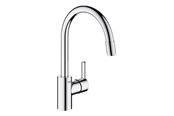 Baterie i armatura - Grohe Feel kitchen faucet with pull-out, chrome - 32671002