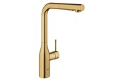 Baterie i armatura - Grohe Essence kitchen faucet with pull-out, brushed cool sunrise - 30270GN0