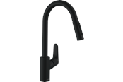 Baterie i armatura - Hansgrohe focus single lever kitchen mixer 240 with pull-out - 31815670
