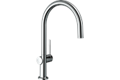 Baterie i armatura - Hansgrohe talis m54 single lever kitchen mixer 220 1jet chr - 72804000