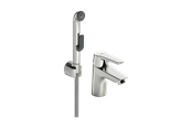 Baterie i armatura - Oras saga 3912f washbasin faucet with bidetta hand shower ho - 3912F