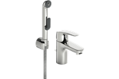 Baterie i armatura - Oras safira washbasin with bidetta handshower and pop up was - 1008F