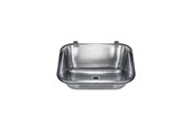 Umywalki - Juvel Intra juvel vk44 stainless steel utility sink wall hung with - VK44PK