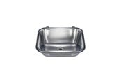 Umywalki - Juvel Intra juvel vk44 stainless steel utility sink wall hung with - VK44KV