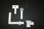 Umywalki - Juvel Intra juvel waste and overflow set with plug - 1901019