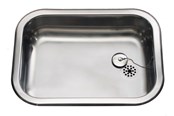 Umywalki - Juvel Intra juvel a480 stainless steel kitchen sink for inset with - BA480-R01