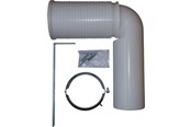 Toalety, siedzenia, bidety i czesci zamienne - LAUFEN back-to-wall outlet vario 7-22 cm - H8900920000001