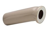 Toalety, siedzenia, bidety i czesci zamienne - Viega Toilet bend 22.5° 360 mm plastic/white - 116484