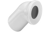 Toalety, siedzenia, bidety i czesci zamienne - Viega Toilet bend 45° plastic/white - 101718