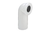 Toalety, siedzenia, bidety i czesci zamienne - Viega Toilet bend 90° plastic/white - 100551