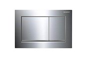 Systemy instalacyjne - Geberit actuator plate omega30 for dual flush: bright chrome - 115.080.KH.1