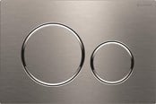 Systemy instalacyjne - Geberit actuator plate sigma20 for dual flush stainless stee - 115.882.SN.1