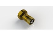 Przyrzady pomiarowe - JCH 3/4 x 1 meter union with controllable check valve - 484910-306