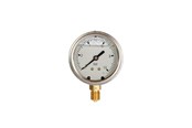 Przyrzady pomiarowe - Erik Færgemann Pressure gauge 1/2xø100 0-6 bar lm w/glycerine - 481104-464